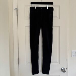 Levi's 720 High Rise Super Skinny Jeans Black Women's Size 27